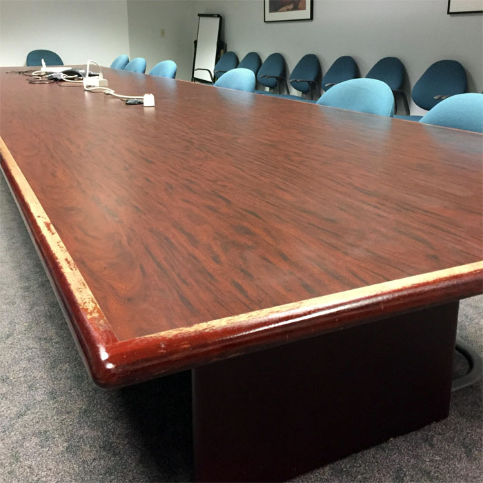 Wood furniture office touch-up and repairs in Phoenix, Arizona